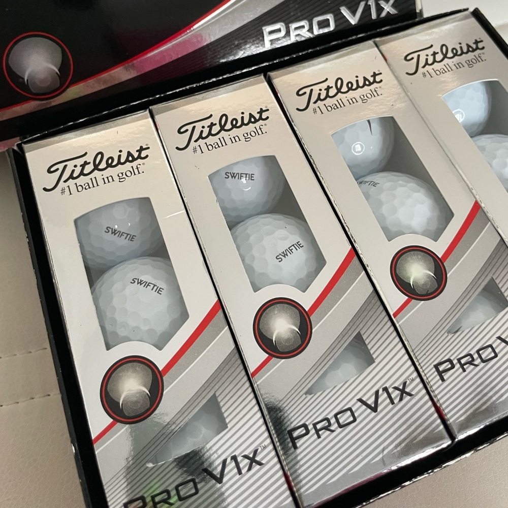 Taylor Swift CUSTOM Titleist Golf Balls